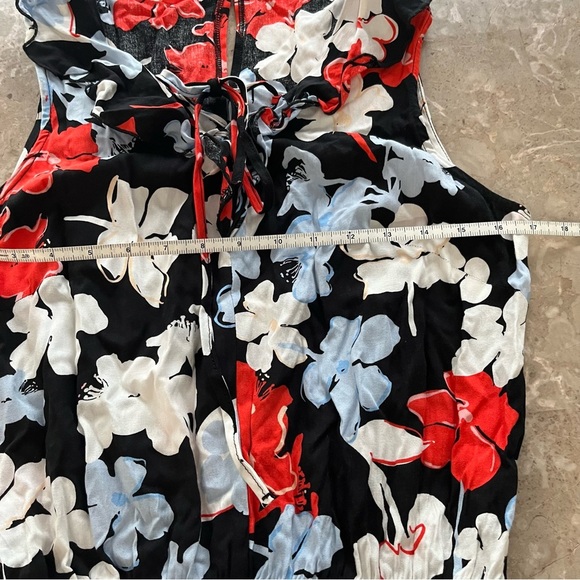 LCW Casual multicolour all over multi print floral jumpsuit size XL - Picture 11 of 13